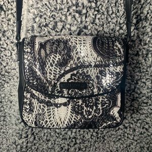 Vera Bradley Summer Sparkle Crossbody in Midnight Paisley